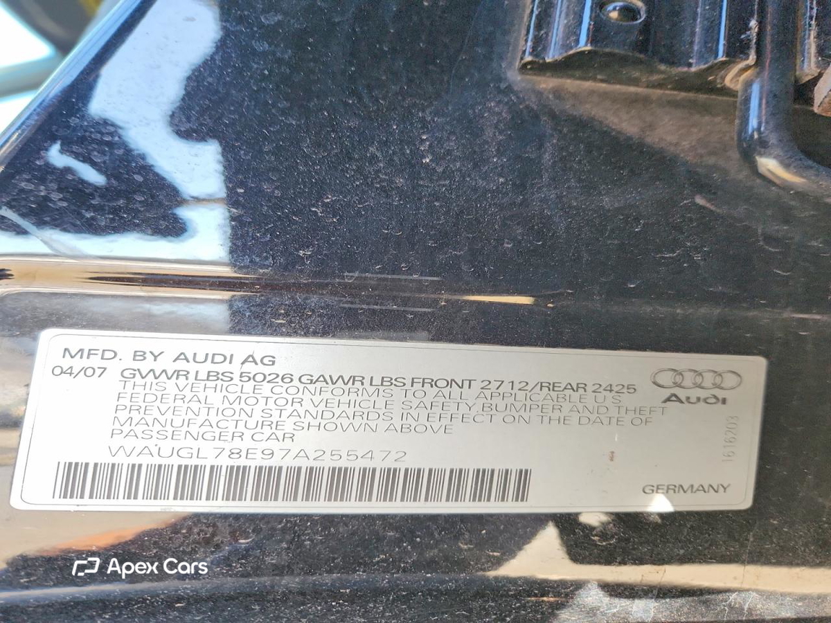 Audi RS4 2007