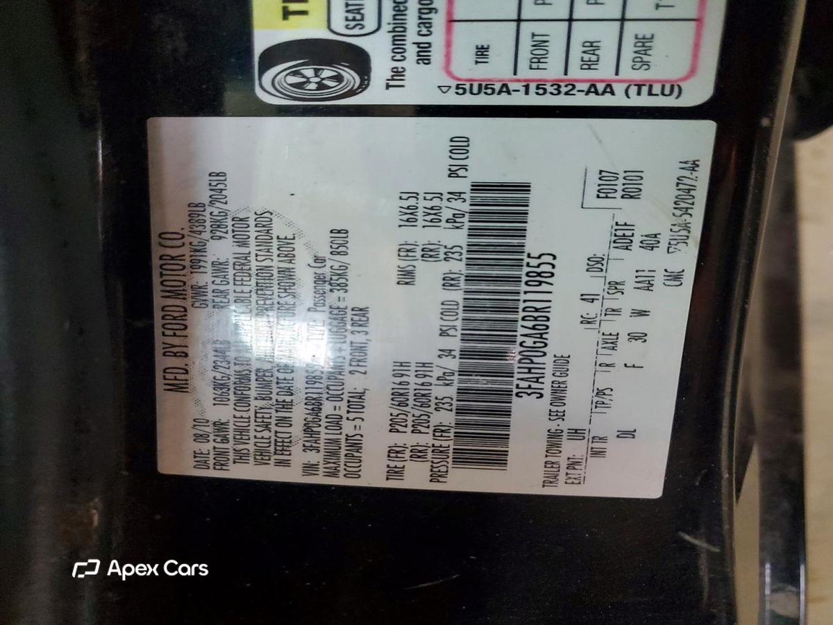 Ford Fusion 2011