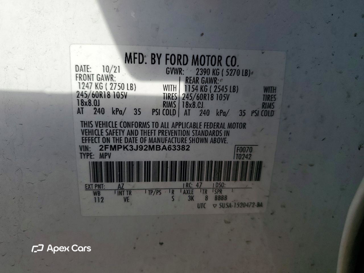 Ford Edge 2021