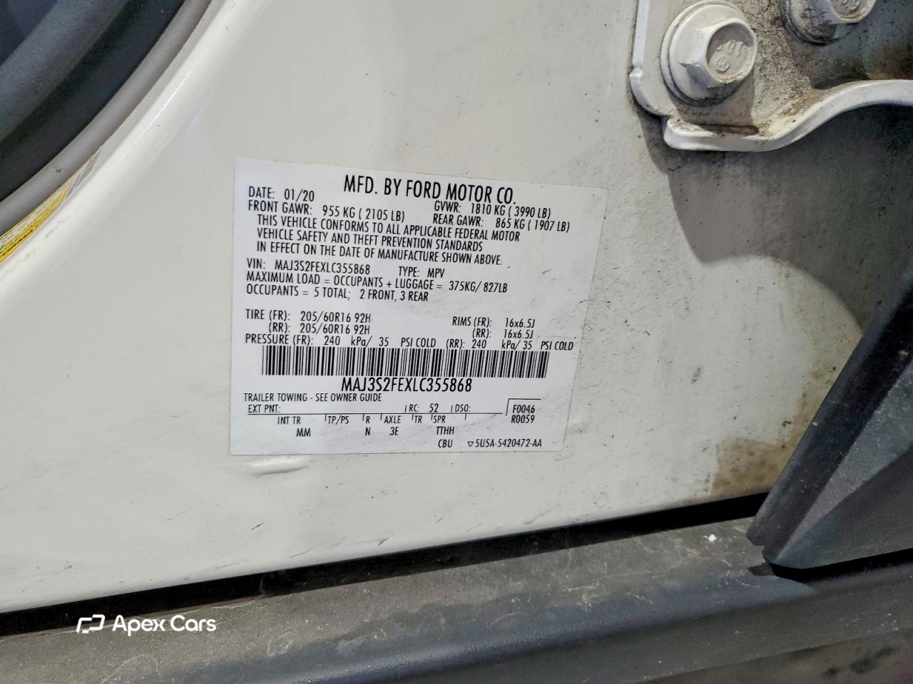 Ford EcoSport 2020