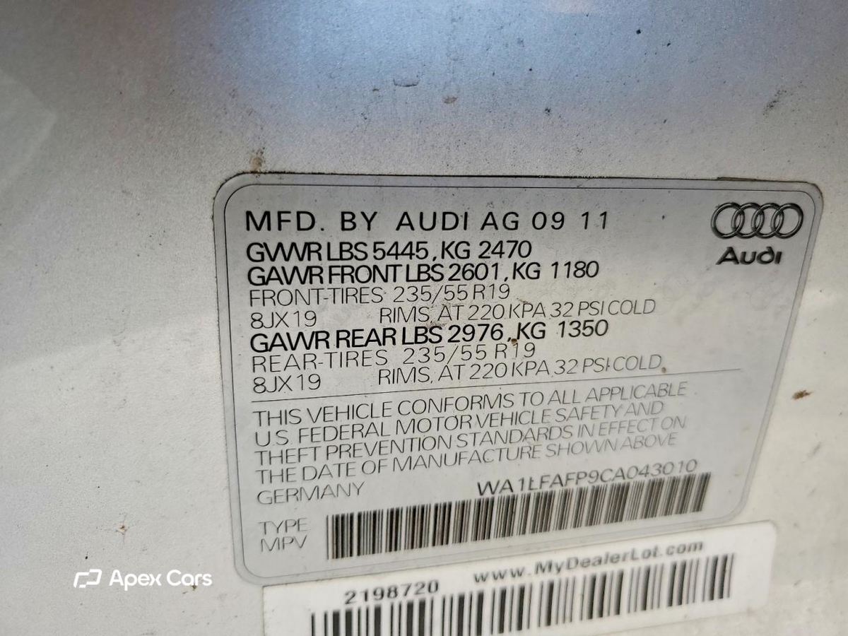 Audi Q5 2012