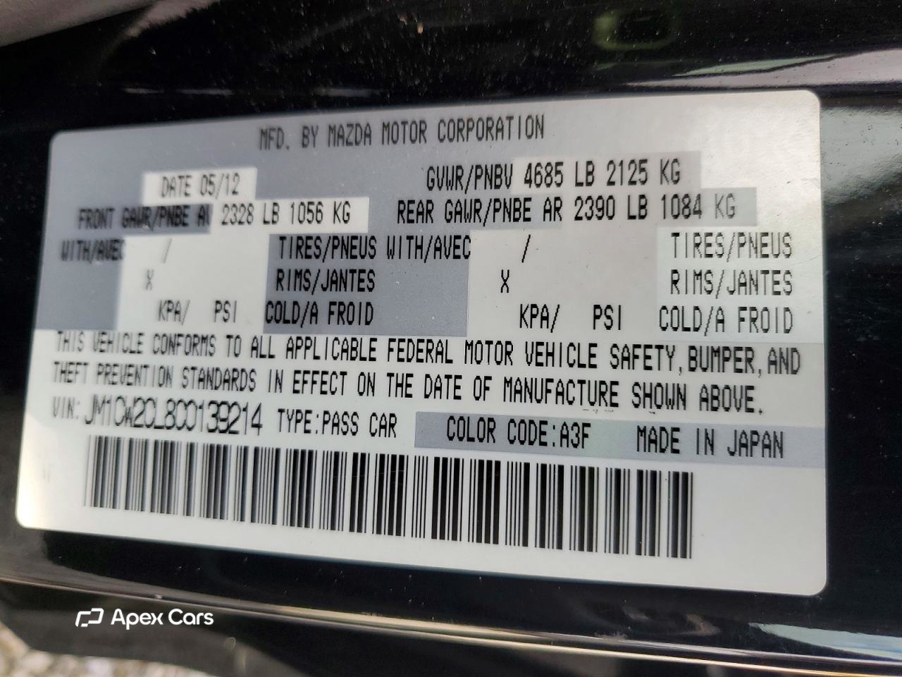 Mazda 5 2012