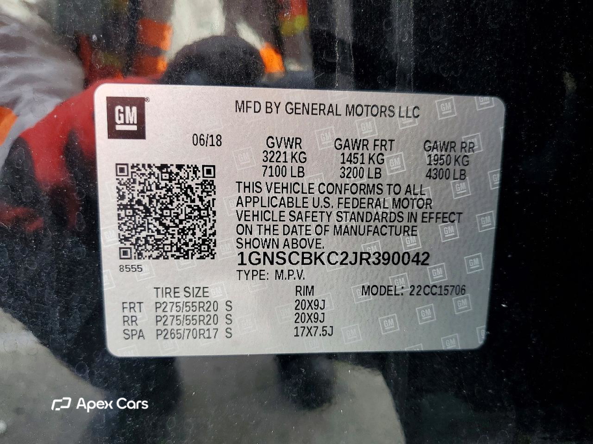 Chevrolet Tahoe 2018