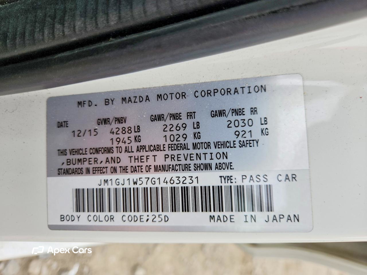 Mazda 6 2016