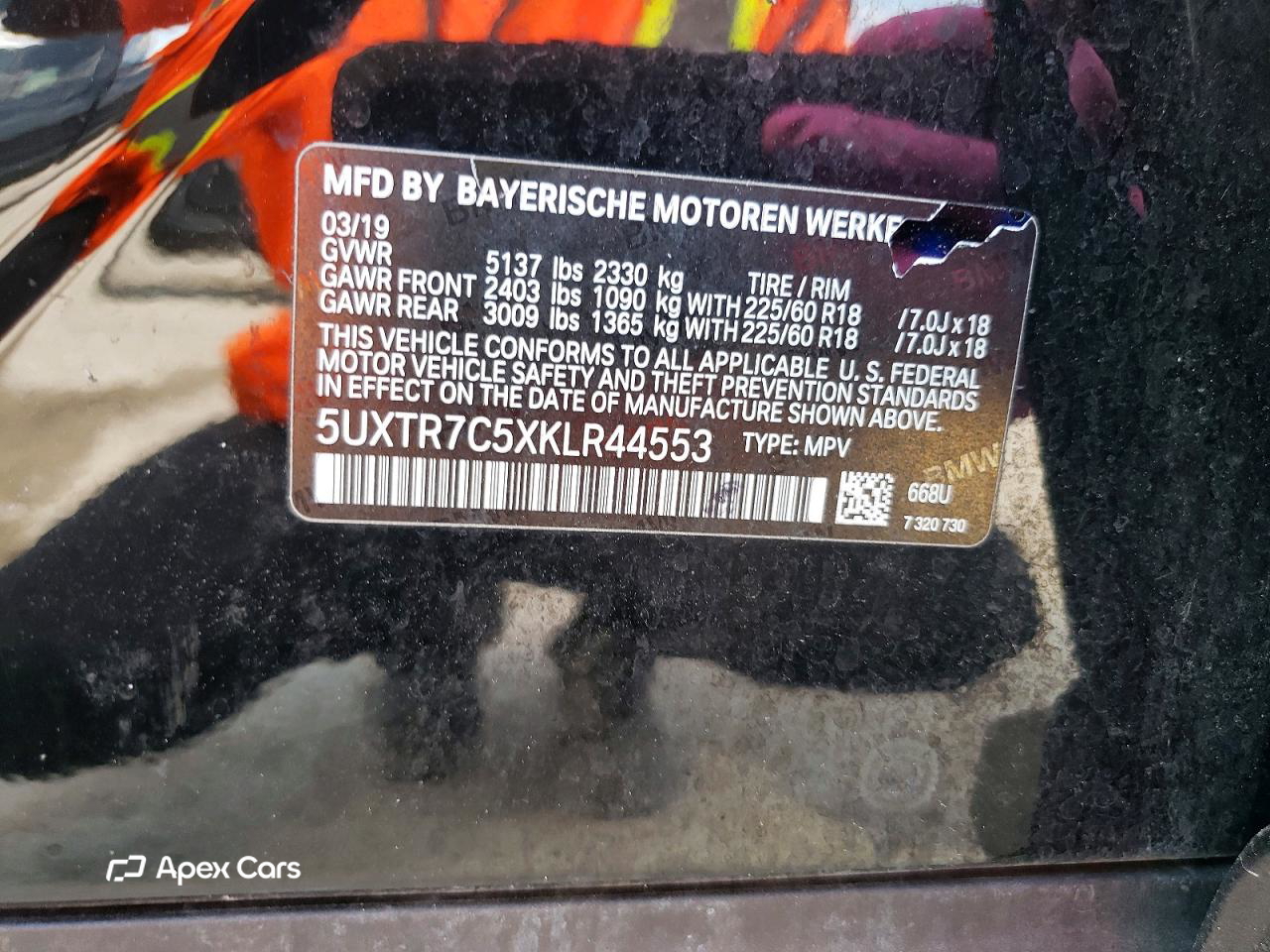 BMW X3 2019