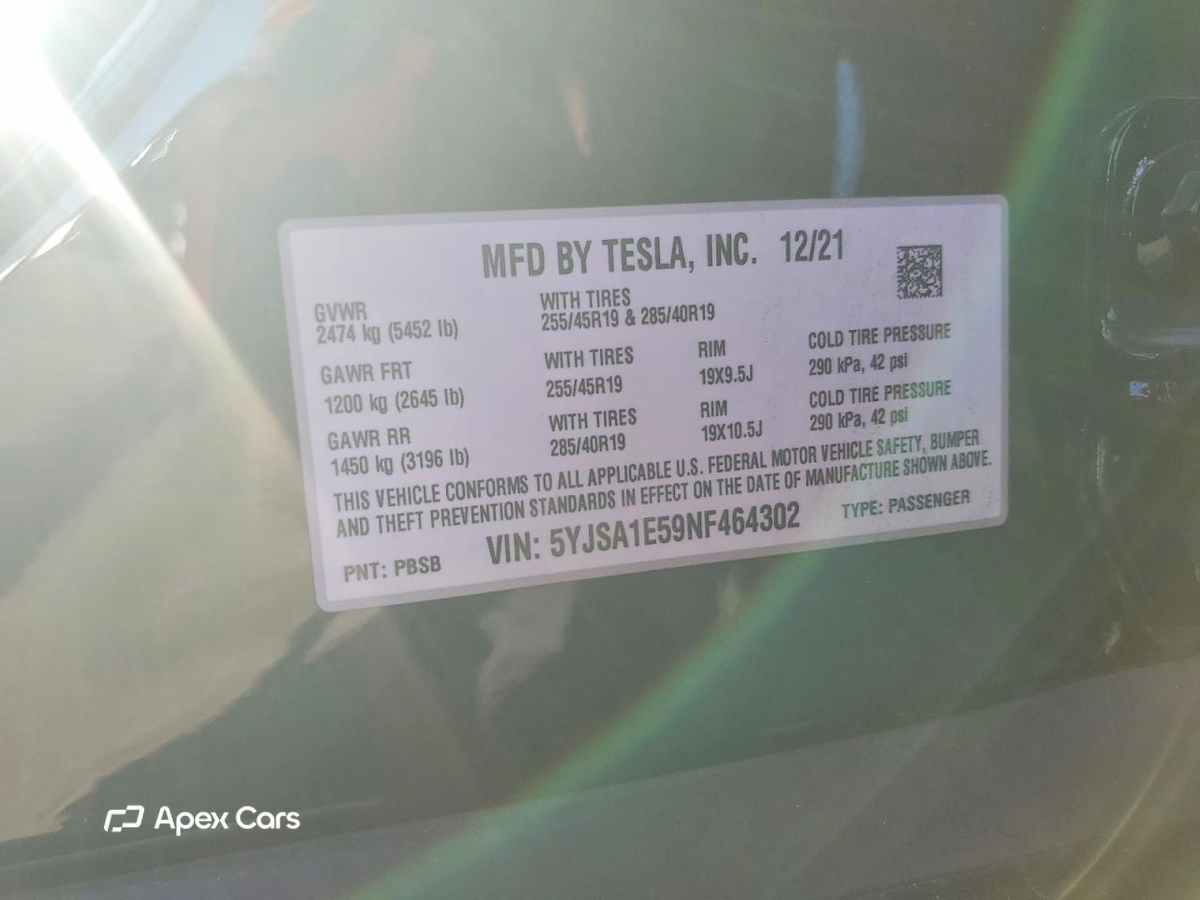 Tesla Model S 2022