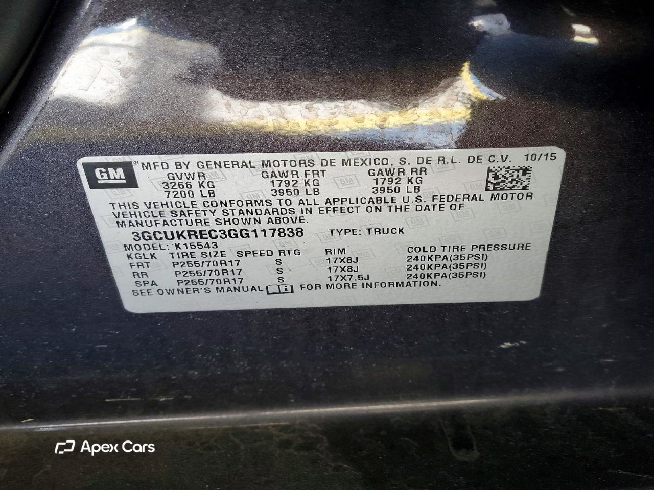 Chevrolet Silverado 2016