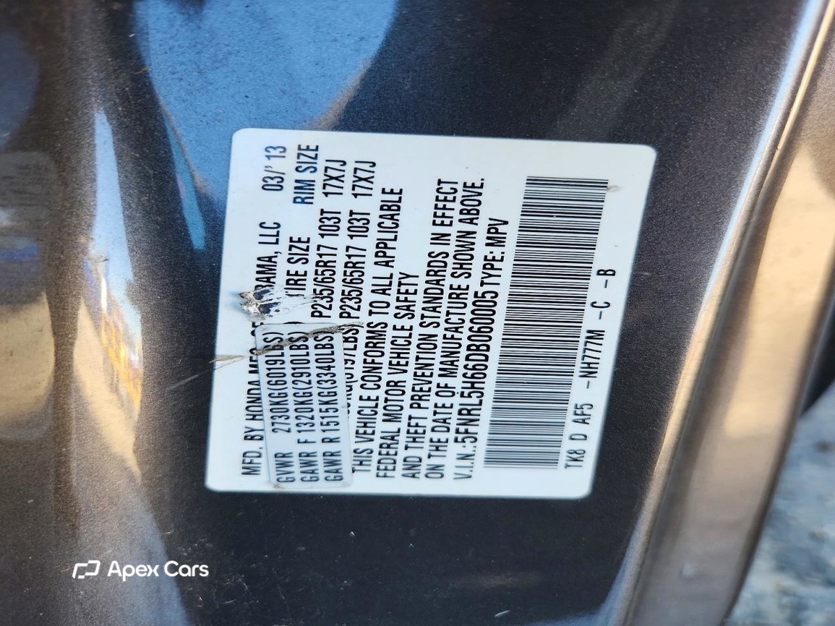 Honda Odyssey 2013