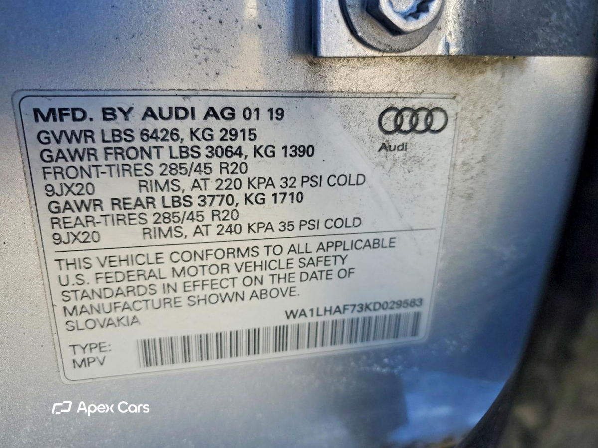 Audi Q7 2019