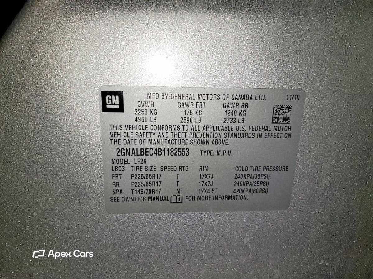 Chevrolet Equinox 2011