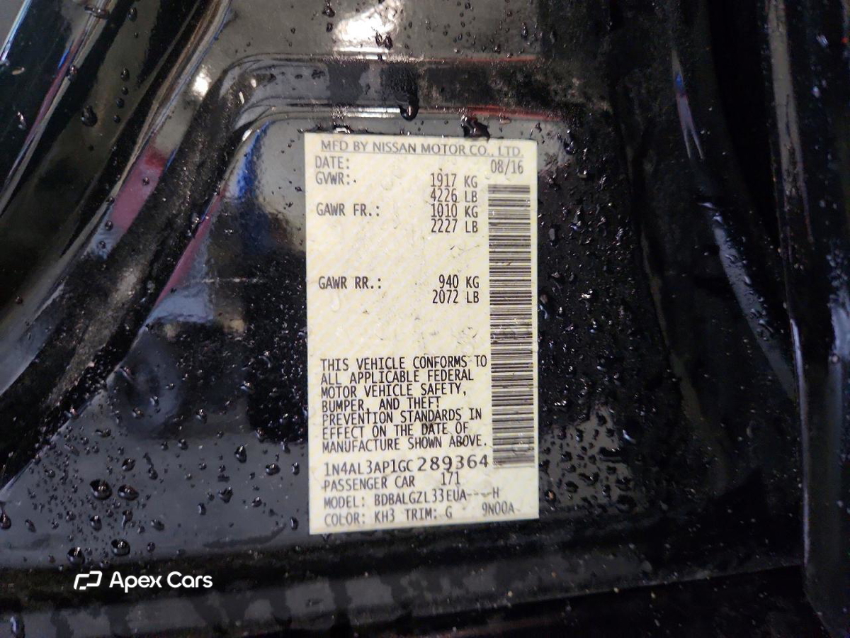 Nissan Altima 2016