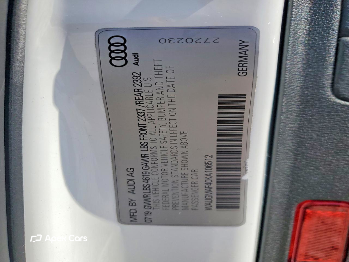 Audi A4 2019