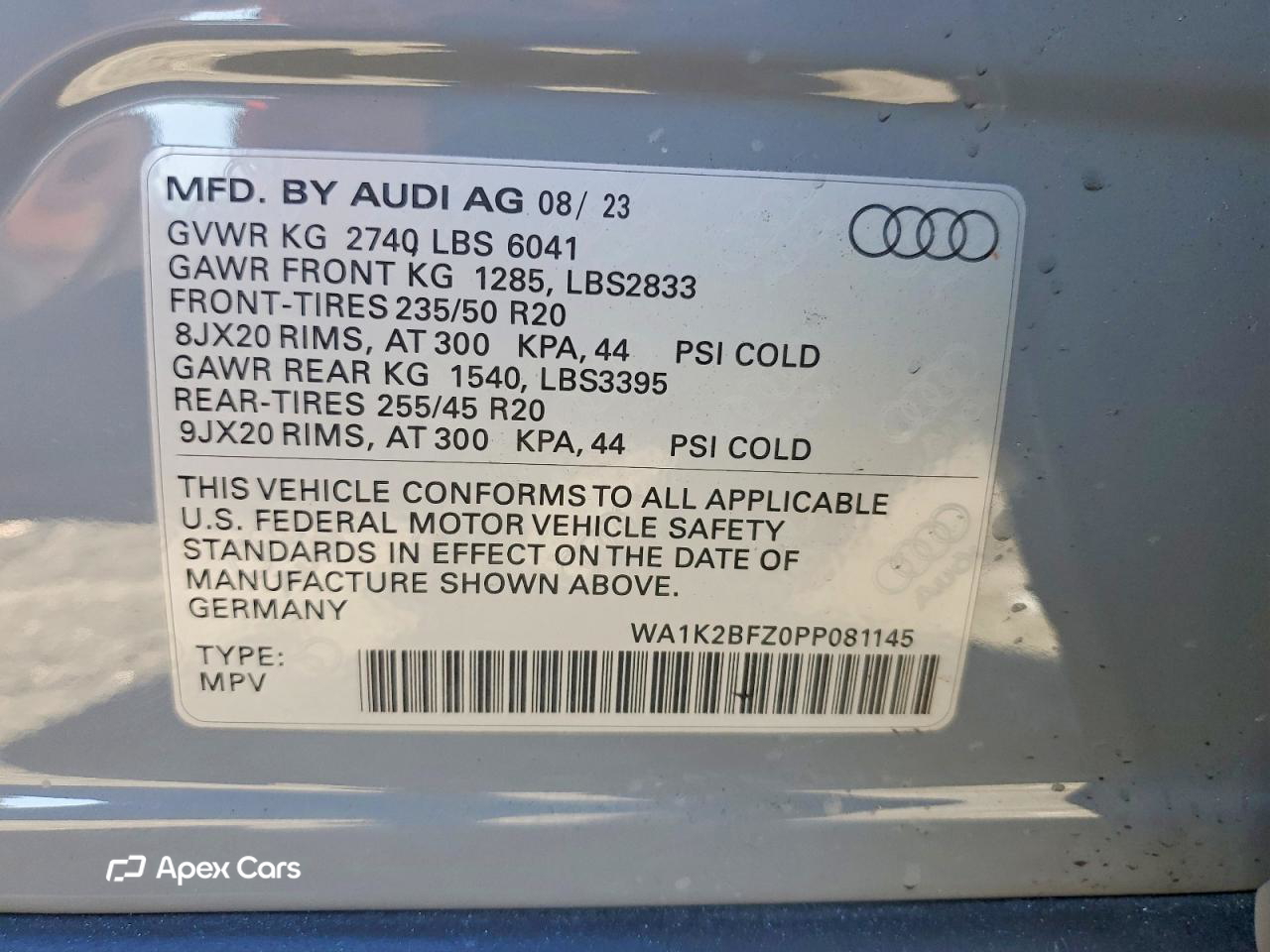 Audi Q4 e-tron 2023