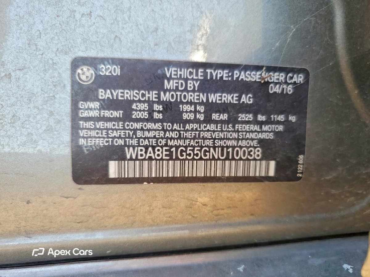 BMW Series 3 2016