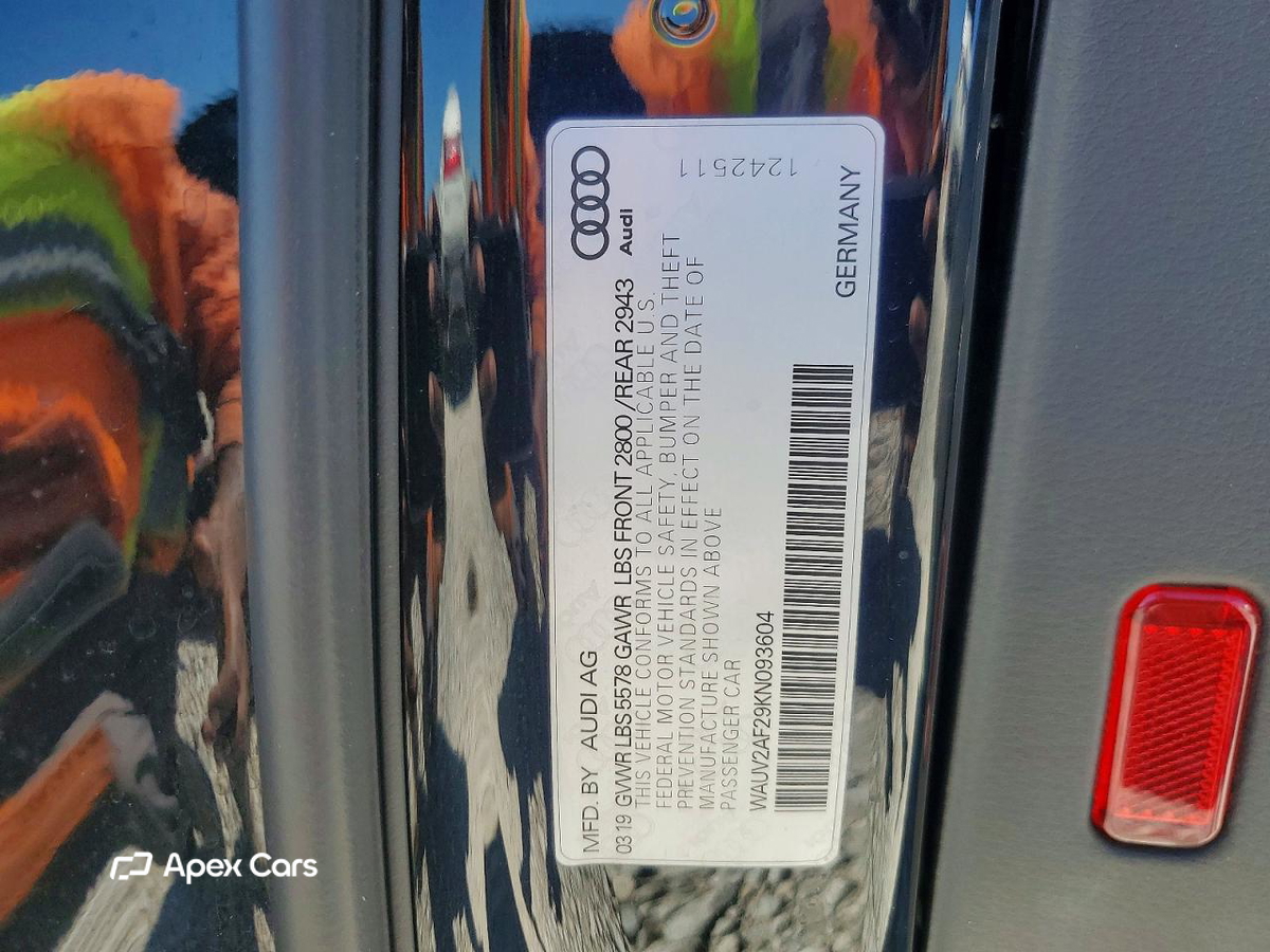 Audi A7 2019