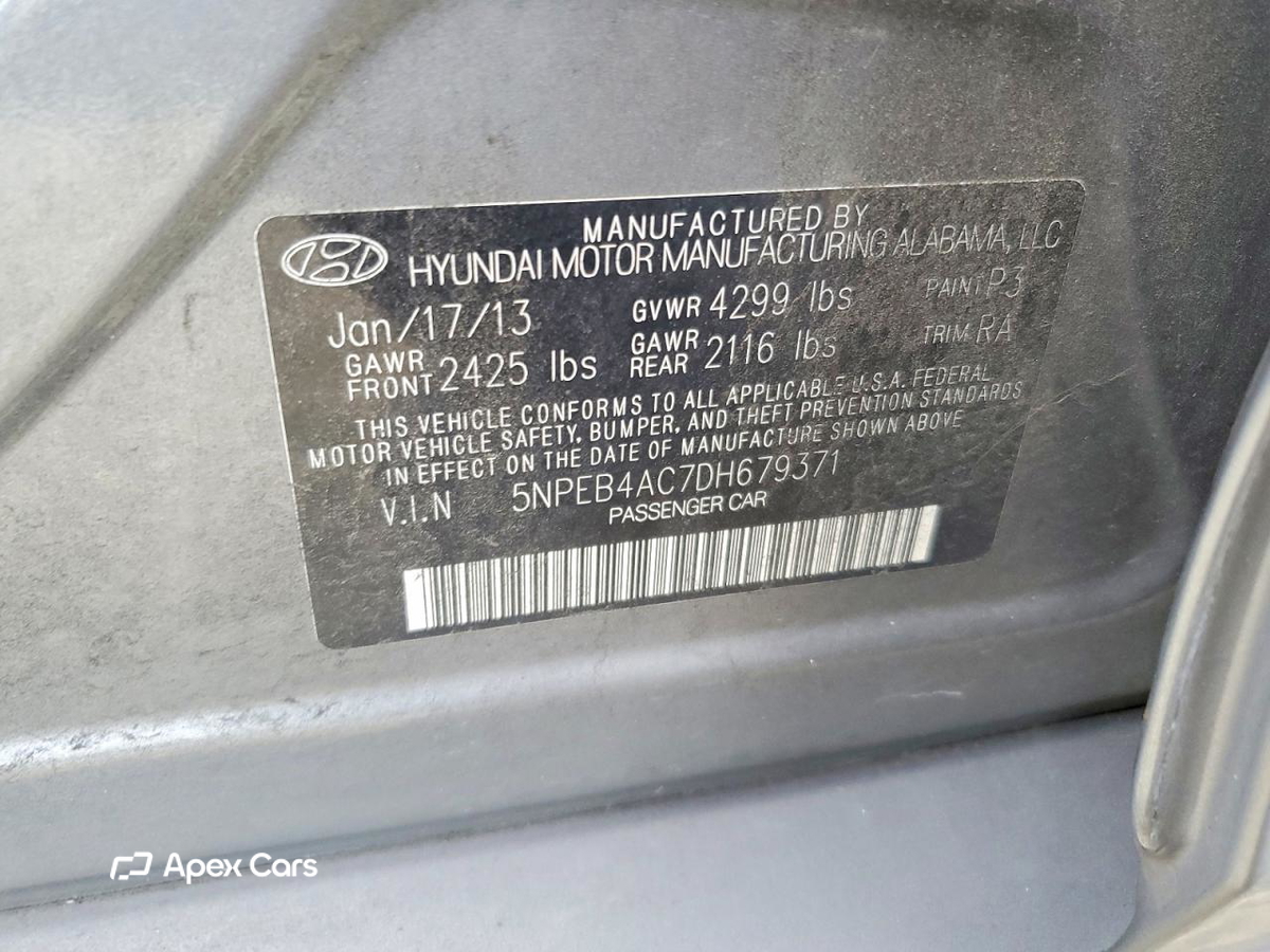 Hyundai Sonata 2013