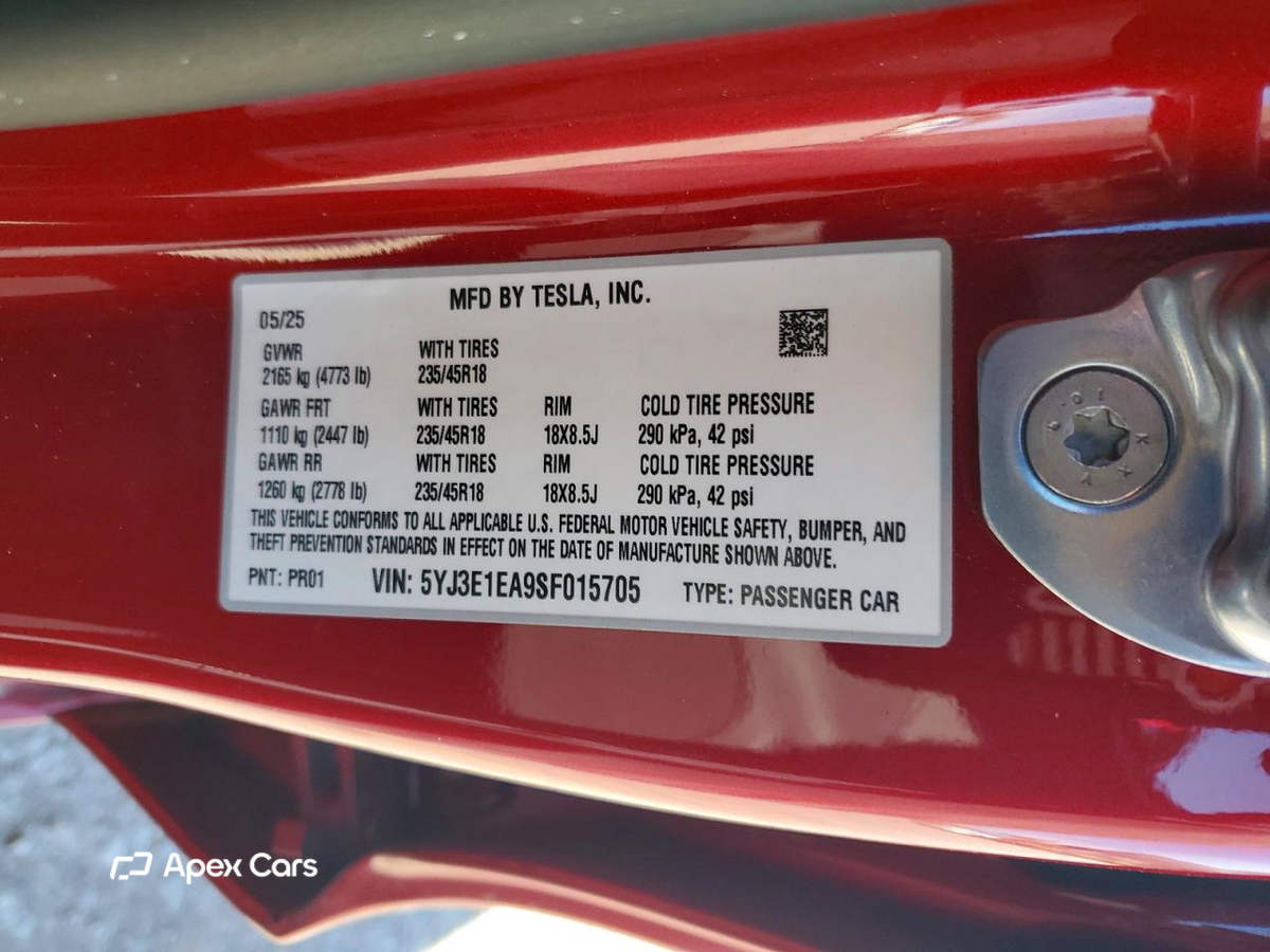 Tesla Model 3 2025