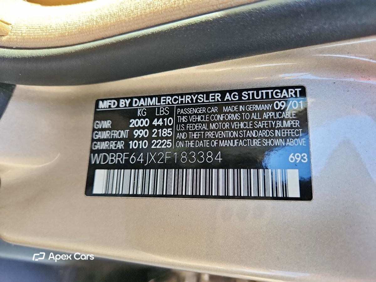 Mercedes-Benz C-klasse 2002