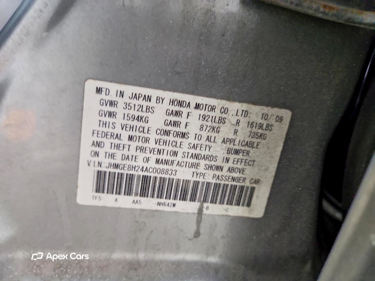 Honda Fit 2010