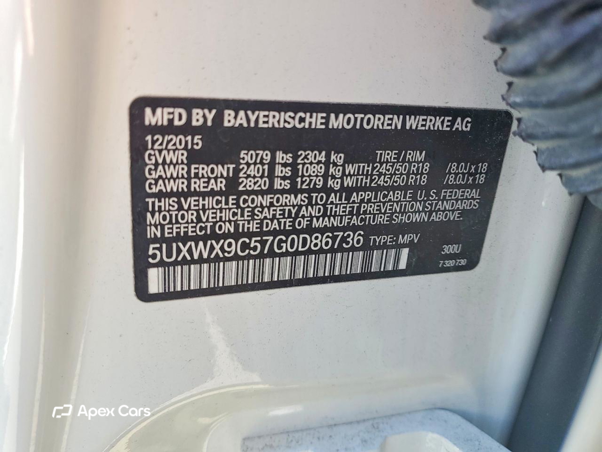 BMW X3 2016