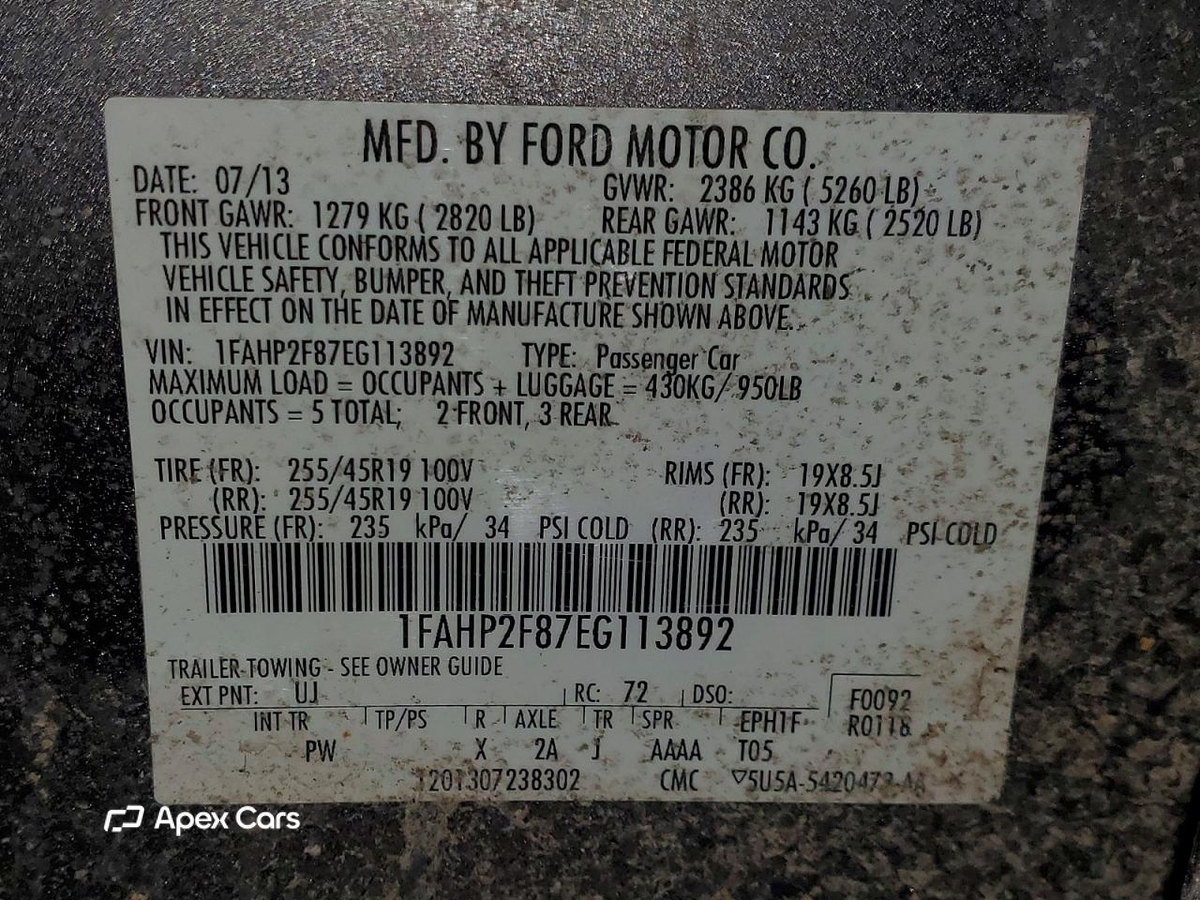 Ford Taurus 2014