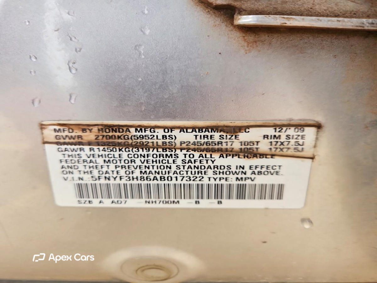 Honda Pilot 2010