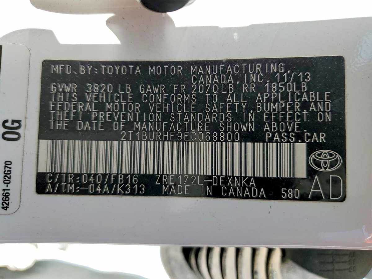 Toyota Corolla 2014