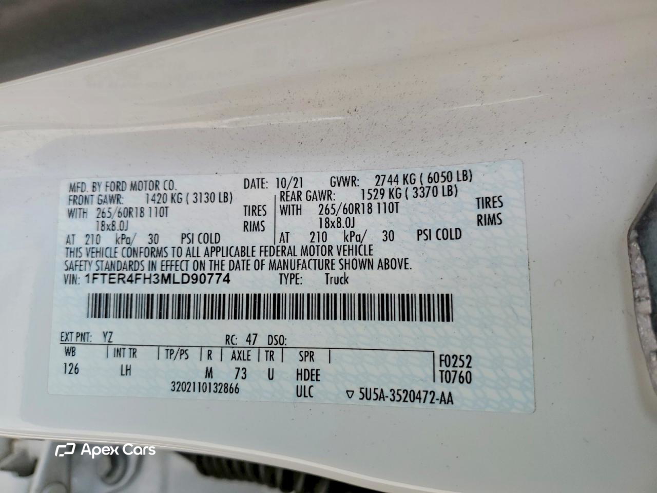 Ford Ranger 2021