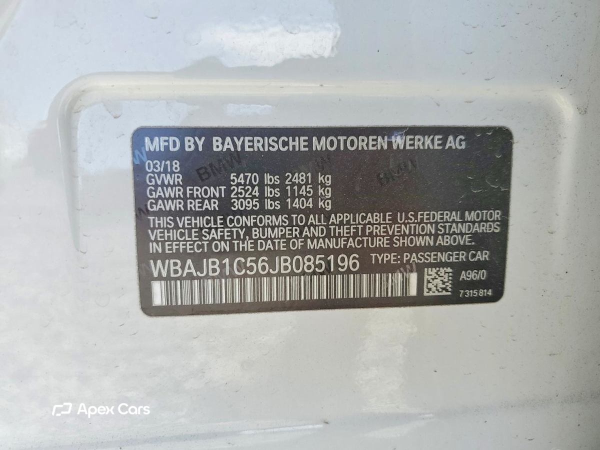 BMW Series 5 2018