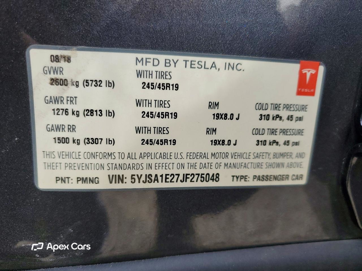Tesla Model S 2018