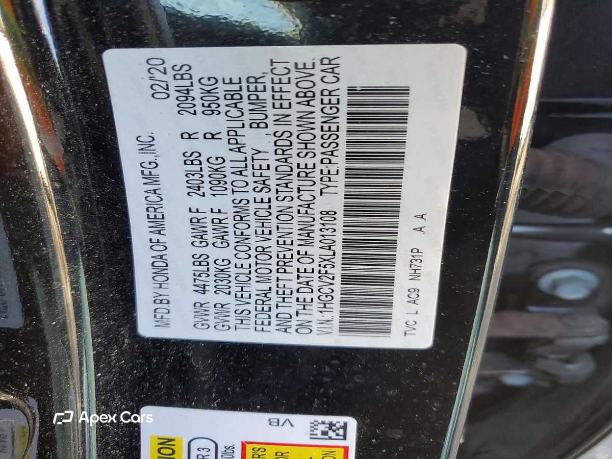 Honda Accord 2020