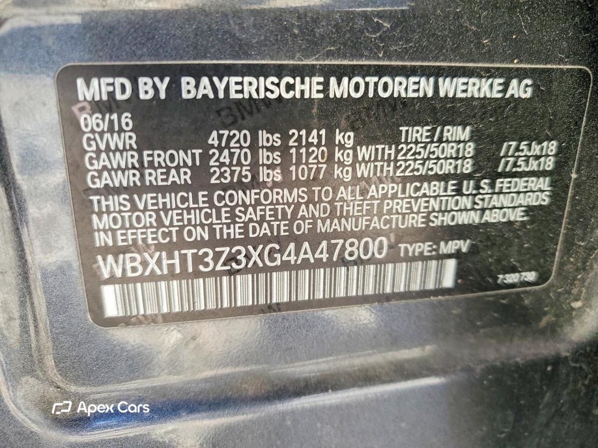 BMW X1 2016