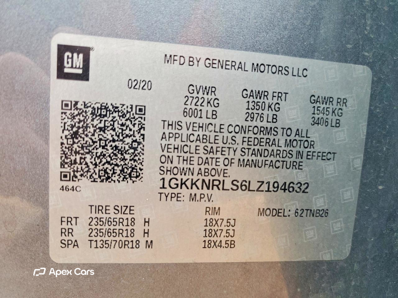 GMC Acadia 2020