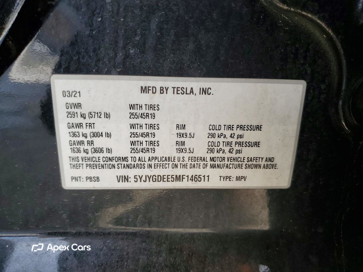 Tesla Model Y 2021