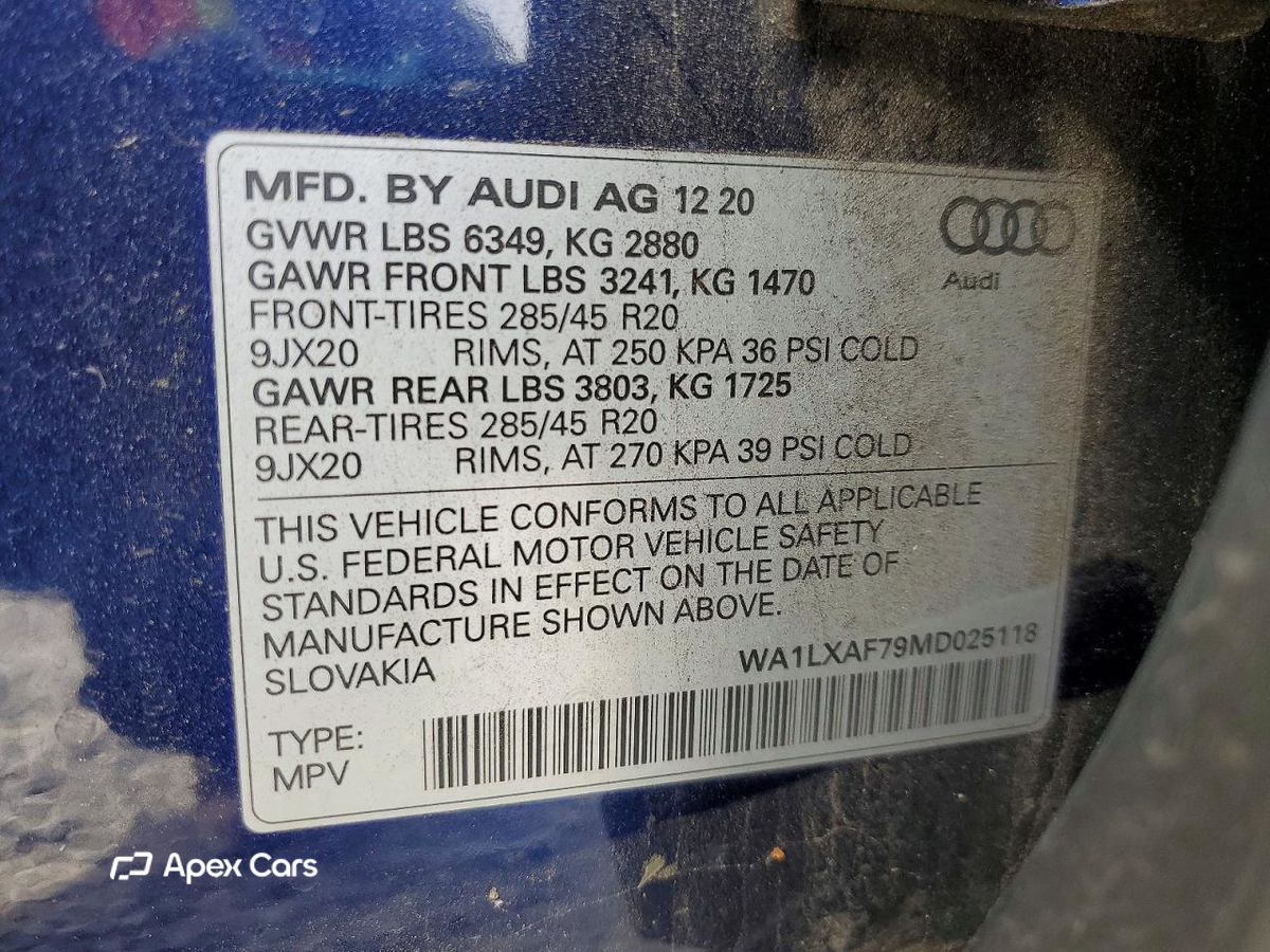 Audi Q7 2021
