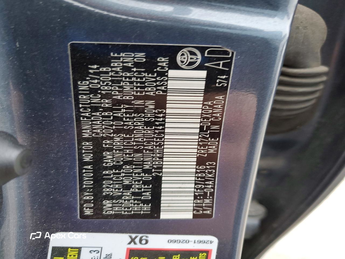 Toyota Corolla 2014