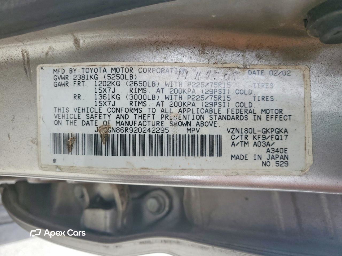 Toyota 4Runner 2002