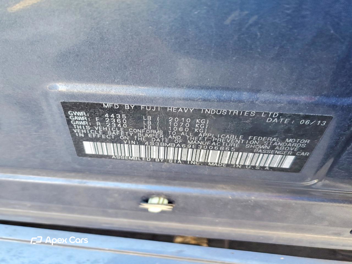 Subaru Legacy 2014
