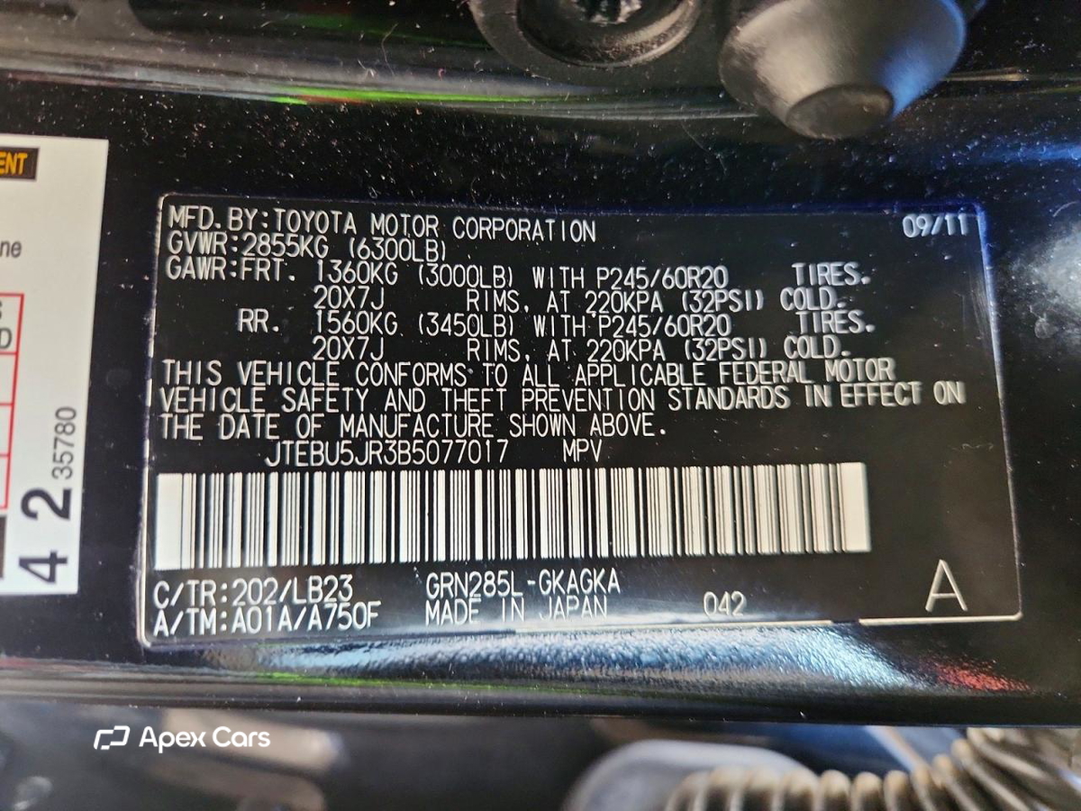 Toyota 4Runner 2011