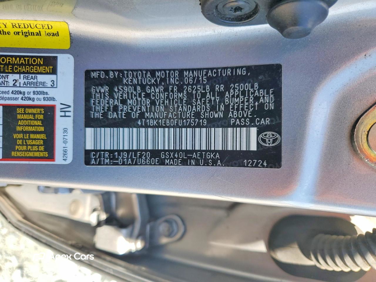 Toyota Avalon 2015