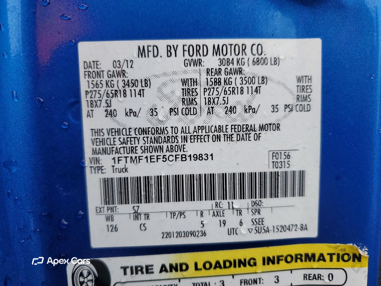 Ford F-150 2012