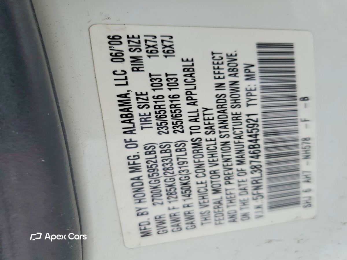 Honda Odyssey 2006