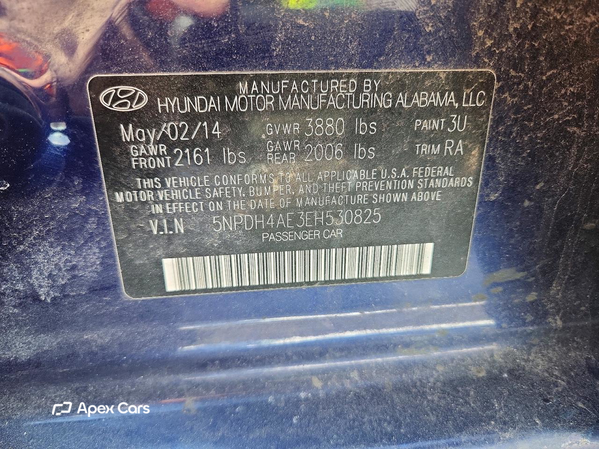 Hyundai Elantra 2014
