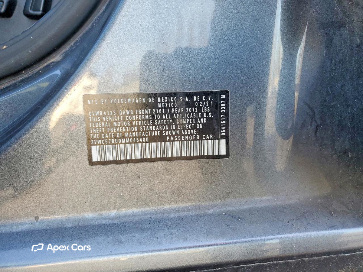 Volkswagen Jetta 2021