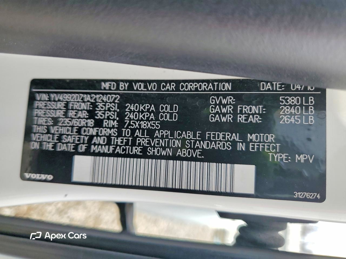Volvo XC60 2010