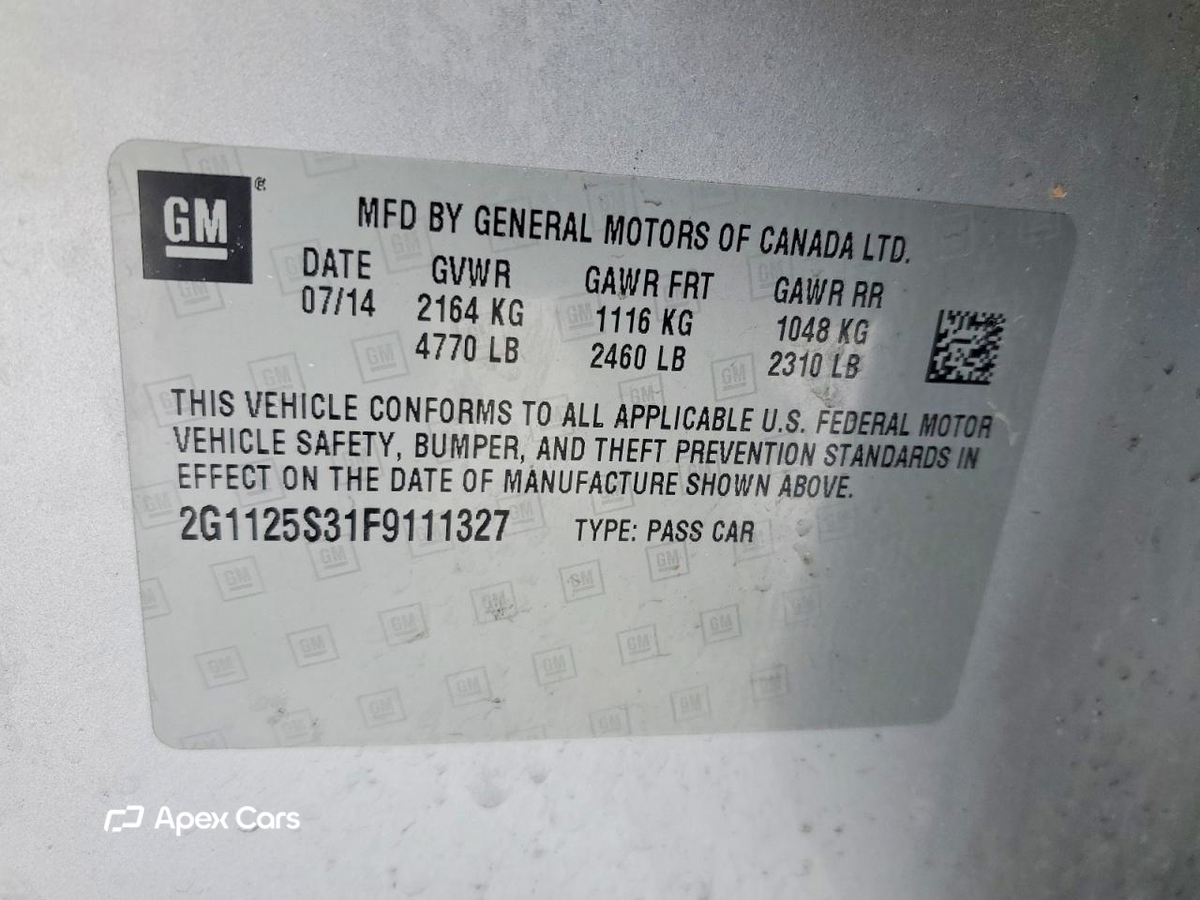 Chevrolet Impala 2015