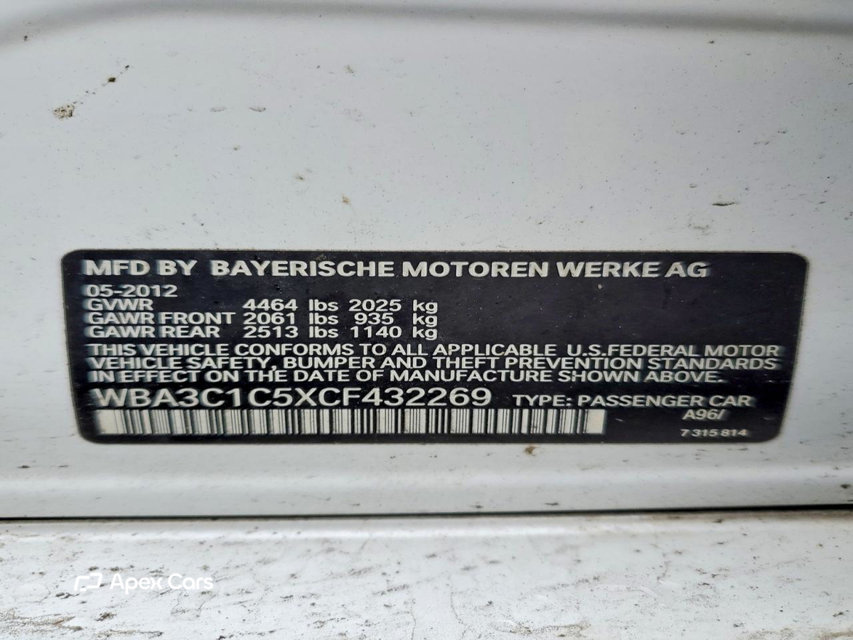 BMW Series 3 2012