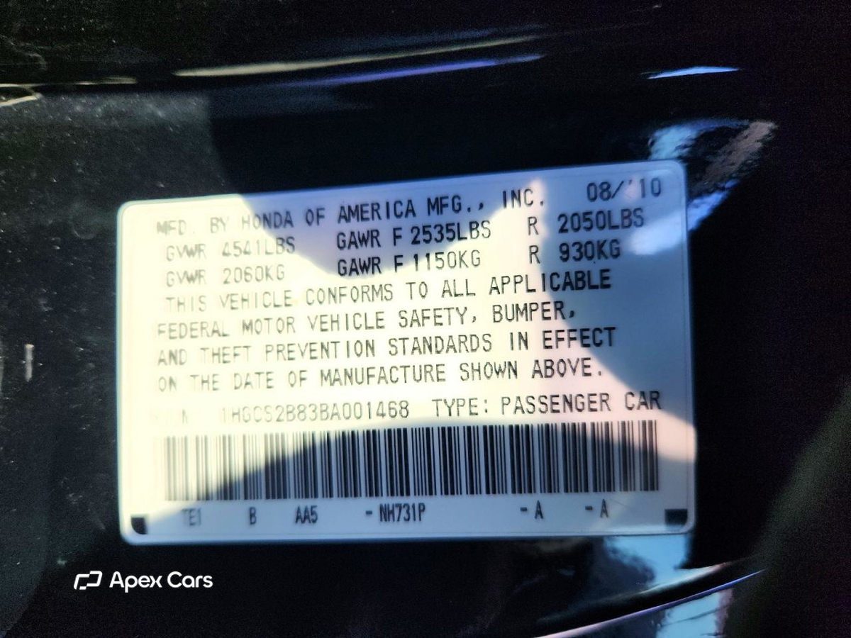 Honda Accord 2011