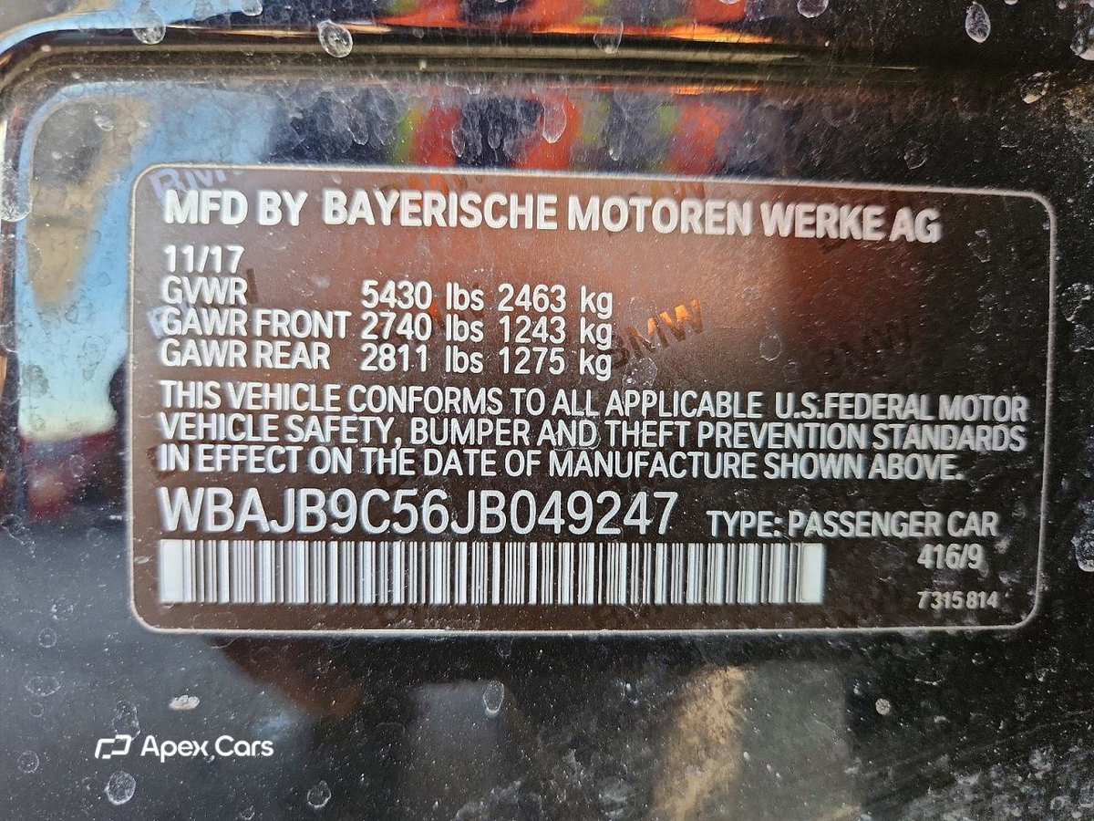 BMW M5 2018