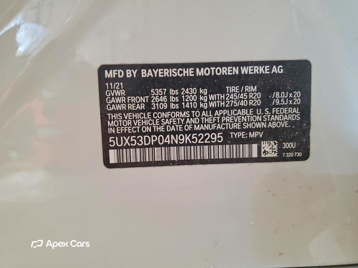 BMW X3 2022